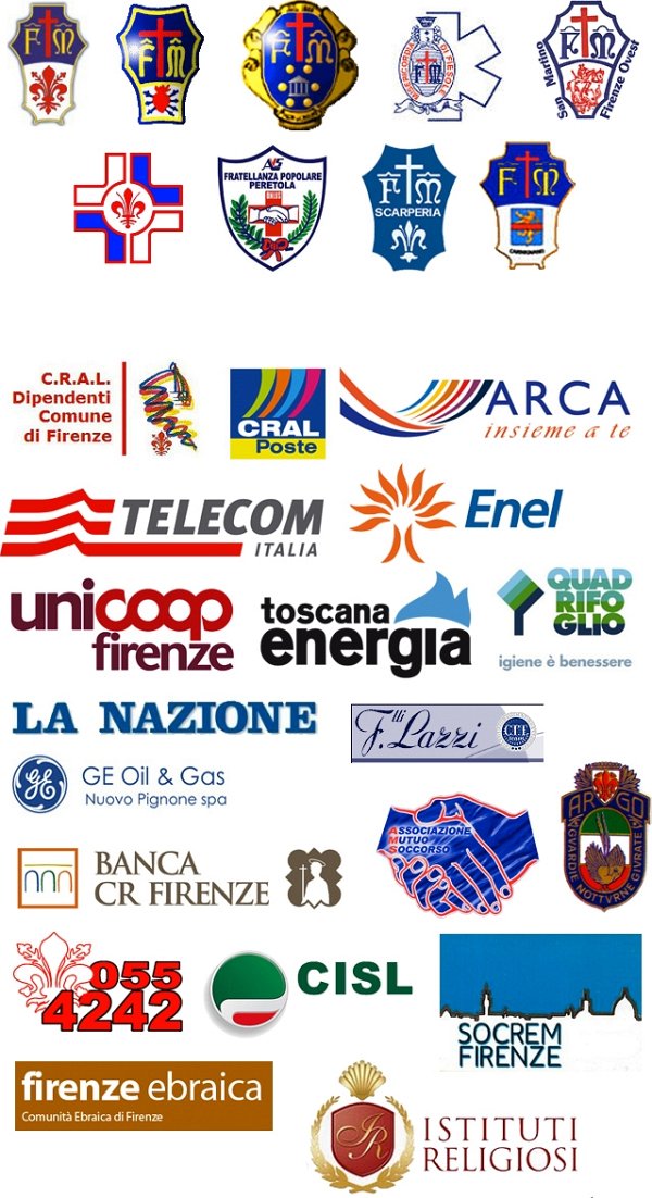 MISERICORDIE E PUBBLICHE ASSISTENZE  ENTI AZIENDE CRAL